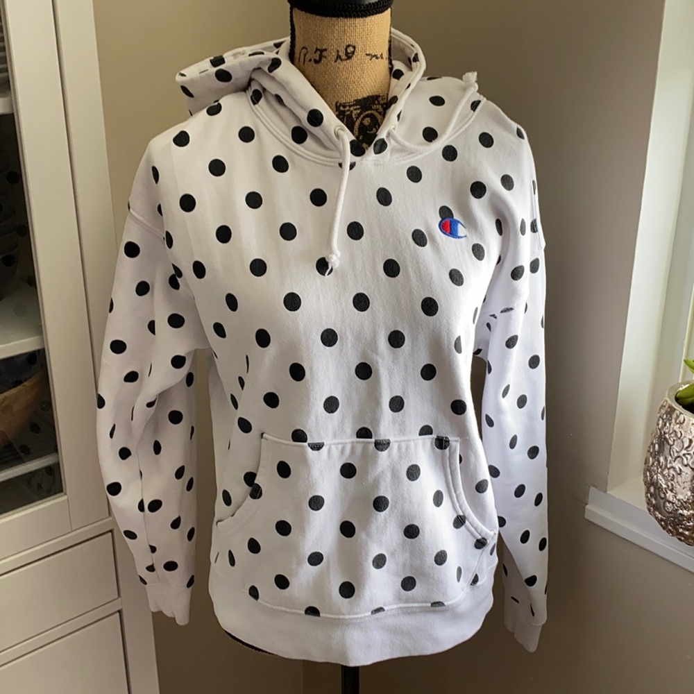 Champion polka dot sweatshirt